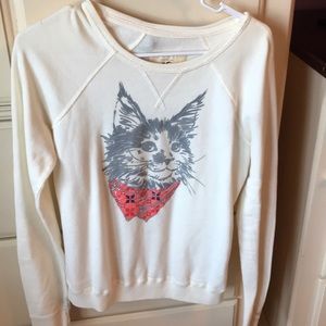 Hollister cat sweater